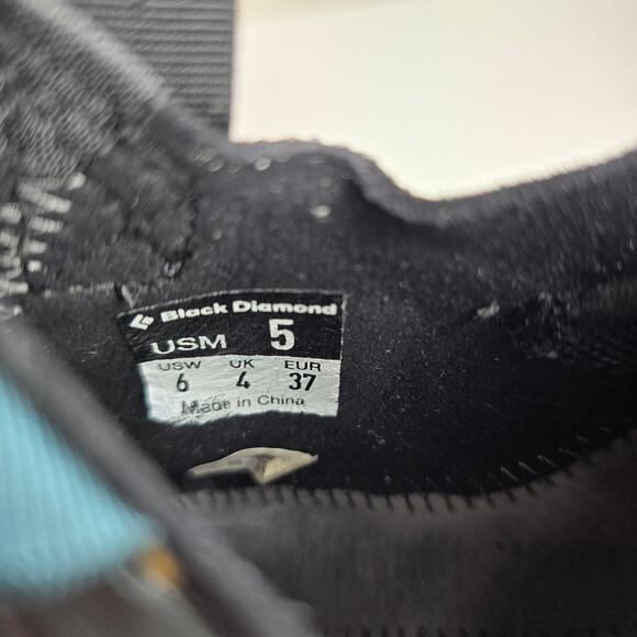 Black Diamond Shadow LV Climbing Shoes Size USM5/USW6/EUR 37 - Picture 5 of 5